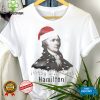 Merry Christmas Hamilton wearing santa hat hoodie, sweater, longsleeve, shirt v-neck, t-shirt