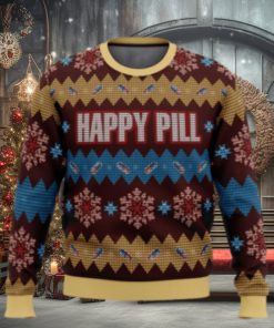 Merry Christmas Happy Pill Ugly Sweater