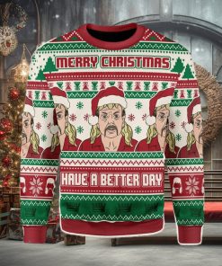 Merry Christmas Have A Better Day Ugly Christmas Sweater Xmas Gift Men And Women Christmas Sweater