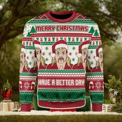 Merry Christmas Have A Better Day Ugly Christmas Sweater Xmas Gift Men And Women Christmas Sweater