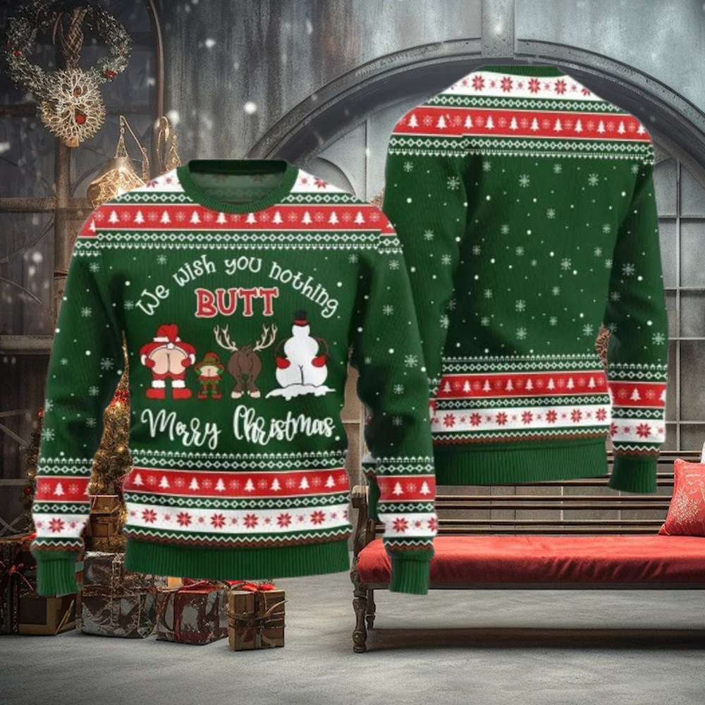 Merry Christmas Inappropriate Xmas Sweater Merry Christmas Inappropriate Xmas Sweater