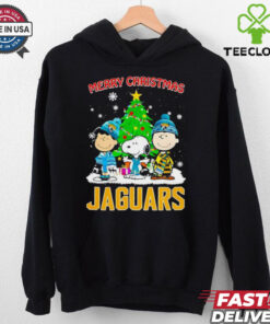 Merry Christmas Jacksonville Jaguars X Peanuts characters 2024 shirt