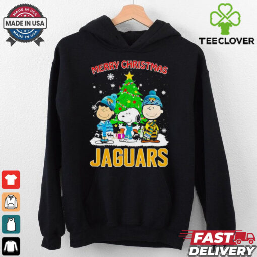 Merry Christmas Jacksonville Jaguars X Peanuts characters 2024 shirt