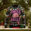 Firefighter Santa Ugly Christmas Sweater