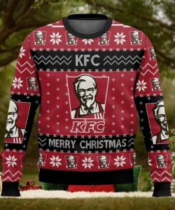 Merry Christmas KFC Fast Food Ugly Christmas Sweater