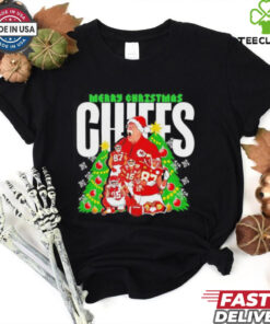 Merry Christmas Kansas City Chiefs Christmas tree coach and players shirt