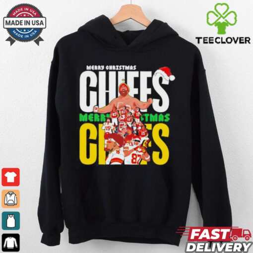 Merry Christmas Kansas City Chiefs players shirt
