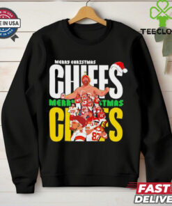 Merry Christmas Kansas City Chiefs players shirt