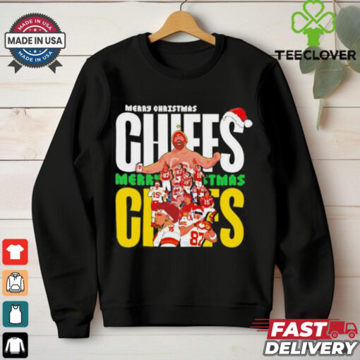 Merry Christmas Kansas City Chiefs players shirt