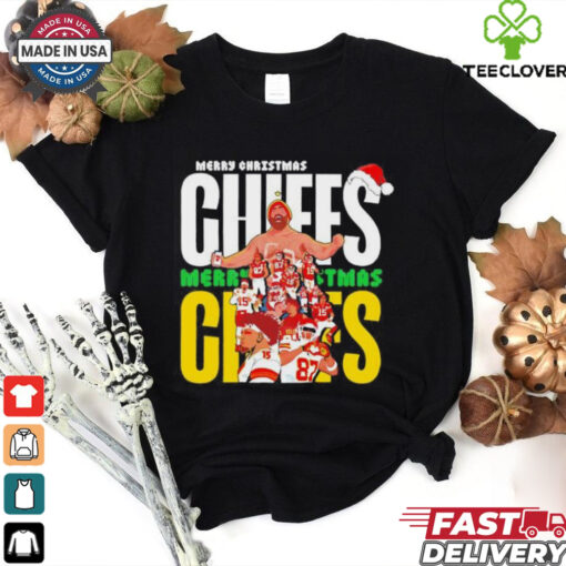 Merry Christmas Kansas City Chiefs players shirt