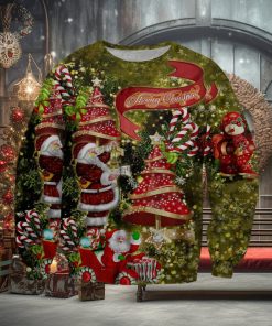 Merry Christmas Knitting Pattern Ugly Christmas Holiday Sweater