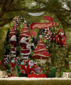 Merry Christmas Knitting Pattern Ugly Christmas Holiday Sweater