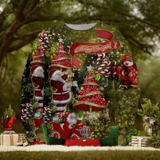 Merry Christmas Knitting Pattern Ugly Christmas Holiday Sweater