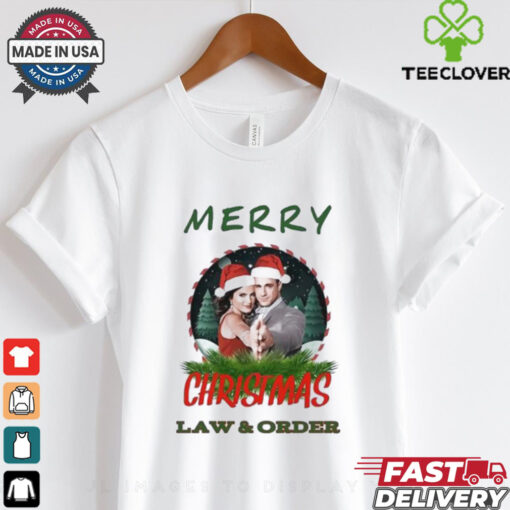 Merry Christmas Law and Order shirt