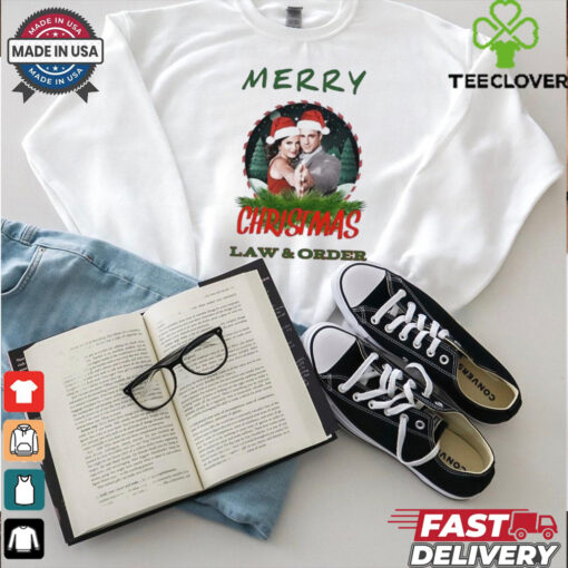Merry Christmas Law and Order shirt