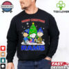 Merry Christmas New York Jets X Peanuts characters 2024 shirt