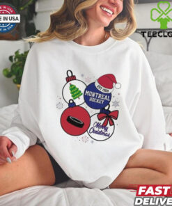 Merry Christmas Montreal Hockey Est 1909 T Shirt