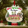 NHL Vegas Golden Knights 2023 Stanley Cup Champions Hockey Custom Name Christmas Decorations Ornament
