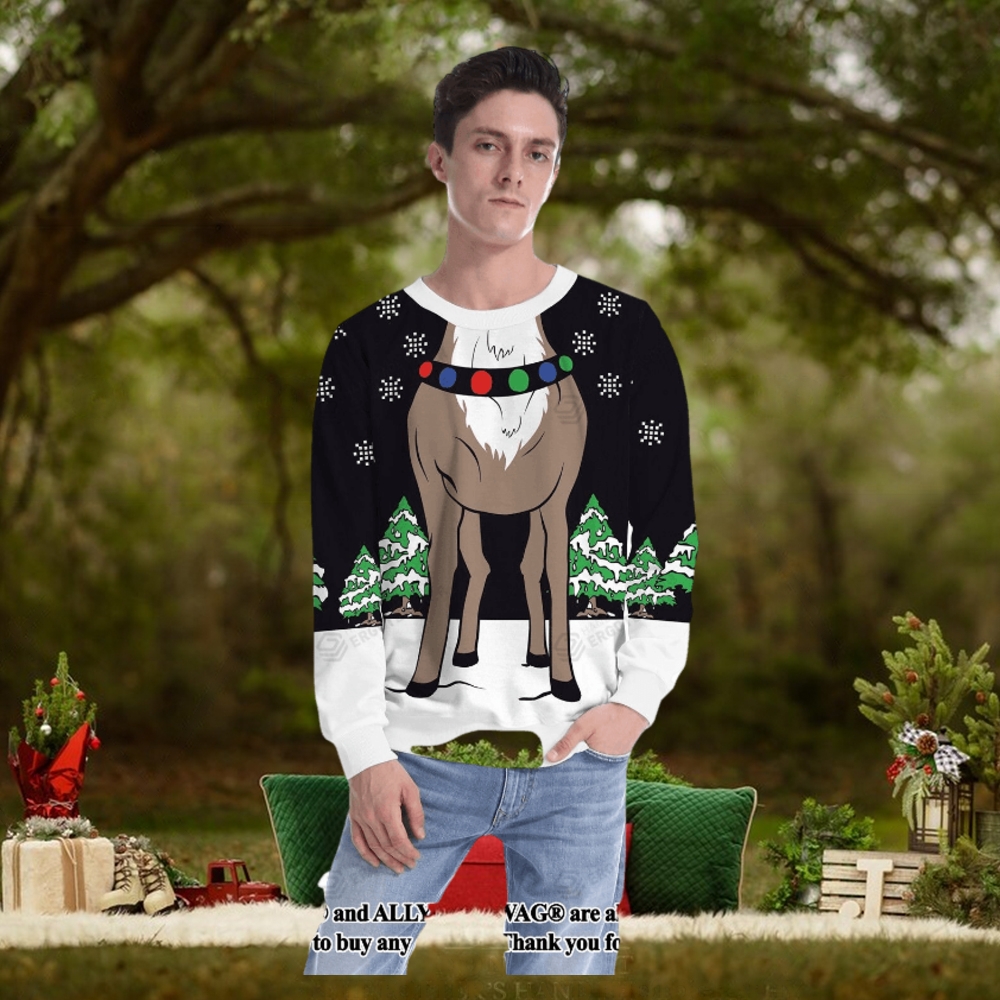 Merry Christmas Raindeer Body For Christmas Gifts Ugly Christmas Sweater Merry Christmas Raindeer Body For Christmas Gifts Ugly Christmas Sweater