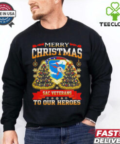 Merry Christmas Sac Veterans to our heroes shirt
