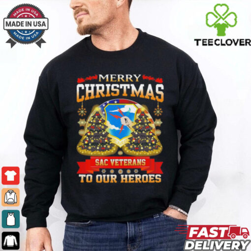 Merry Christmas Sac Veterans to our heroes shirt