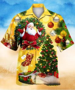 Merry Christmas Santa Claus Hawaiian Shirt