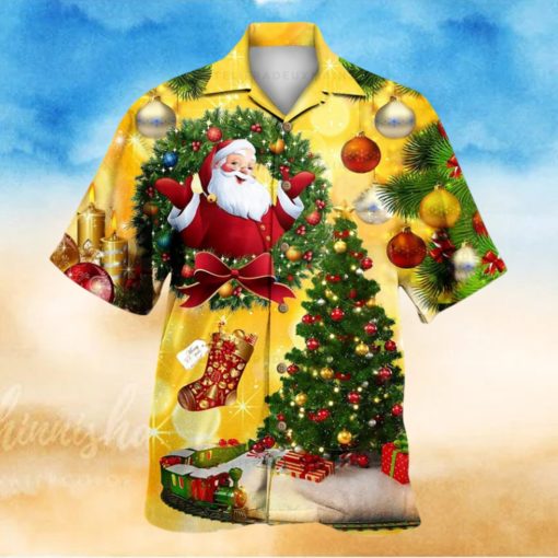 Merry Christmas Santa Claus Hawaiian Shirt