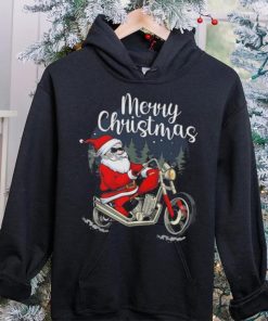 Merry Christmas Santa Claus Ride Motorcycle Cool Christmas Tree Shirt 4 Merry Christmas Santa Claus Ride Motorcycle Cool Christmas Tree Shirt