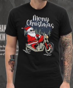 Merry Christmas Santa Claus Ride Motorcycle Cool Christmas Tree Shirt 5 Merry Christmas Santa Claus Ride Motorcycle Cool Christmas Tree Shirt
