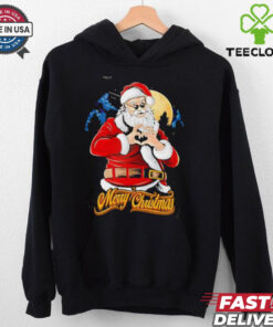 Merry Christmas Santa Claus relax heart shirt