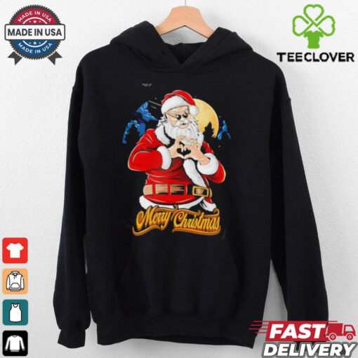 Merry Christmas Santa Claus relax heart shirt