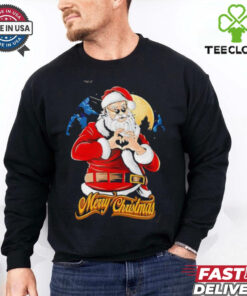 Merry Christmas Santa Claus relax heart shirt