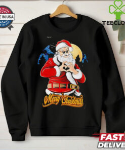 Merry Christmas Santa Claus relax heart shirt