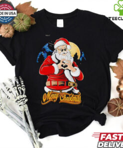 Merry Christmas Santa Claus relax heart shirt