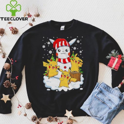 Merry Christmas Santa Pikachu mashup T hoodie, sweater, longsleeve, shirt v-neck, t-shirt