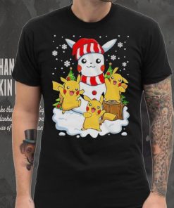 Merry Christmas Santa Pikachu mashup T hoodie, sweater, longsleeve, shirt v-neck, t-shirt