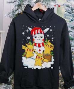 Merry Christmas Santa Pikachu mashup T hoodie, sweater, longsleeve, shirt v-neck, t-shirt