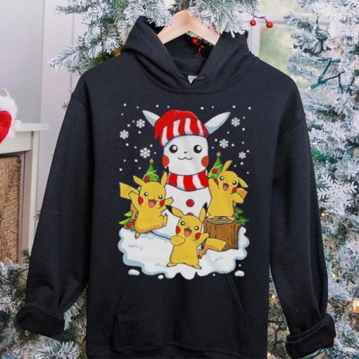 Merry Christmas Santa Pikachu mashup T hoodie, sweater, longsleeve, shirt v-neck, t-shirt