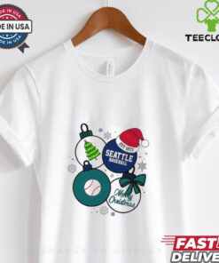 Merry Christmas Seattle Baseball Est 1977 shirt