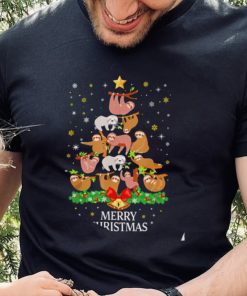 Merry Christmas Sloth Christmas tree 2022 shirt