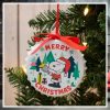 Mickey Mouse X Las Vegas Raiders 2023 Christmas Ornament