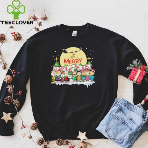 Merry Christmas Snoopy With Friend Shirt