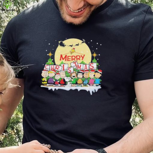 Merry Christmas Snoopy With Friend Shirt