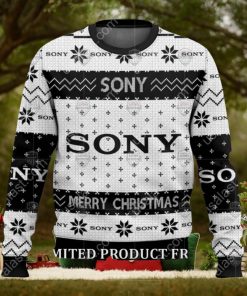 Merry Christmas Sony Camera Ugly Christmas Sweater