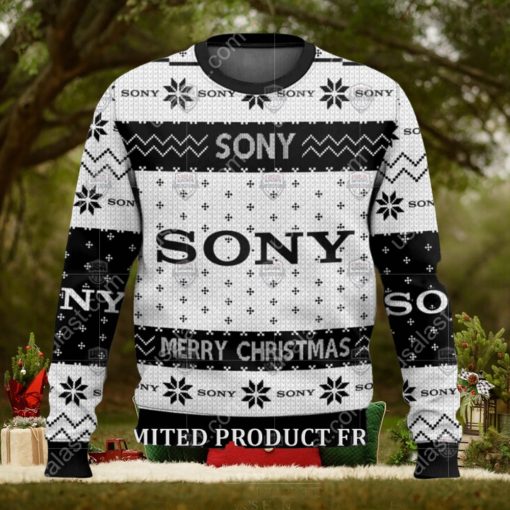 Merry Christmas Sony Camera Ugly Christmas Sweater