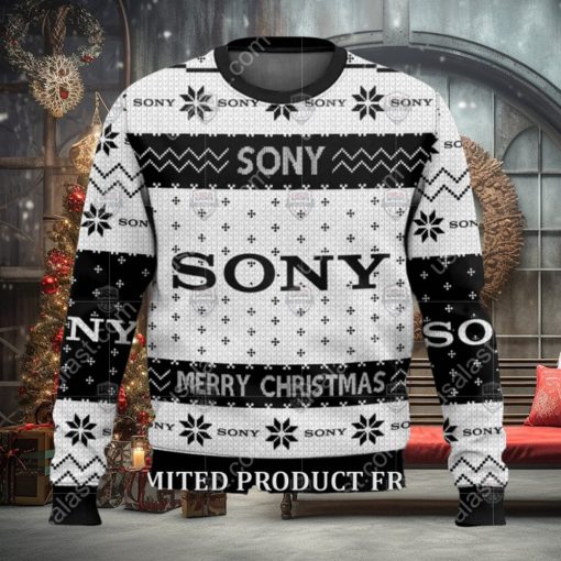Merry Christmas Sony Camera Ugly Christmas Sweater