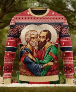 Merry Christmas St. Apostles Peter And Paul Ugly Sweater Christmas Party