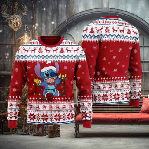 Merry Christmas Stitch Ugly Sweater Christmas