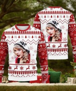 Merry Christmas Taylor Swift Ugly Christmas Sweater Red