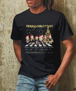 Merry Christmas The Future Past World Tour 2024 Signatures Shirt